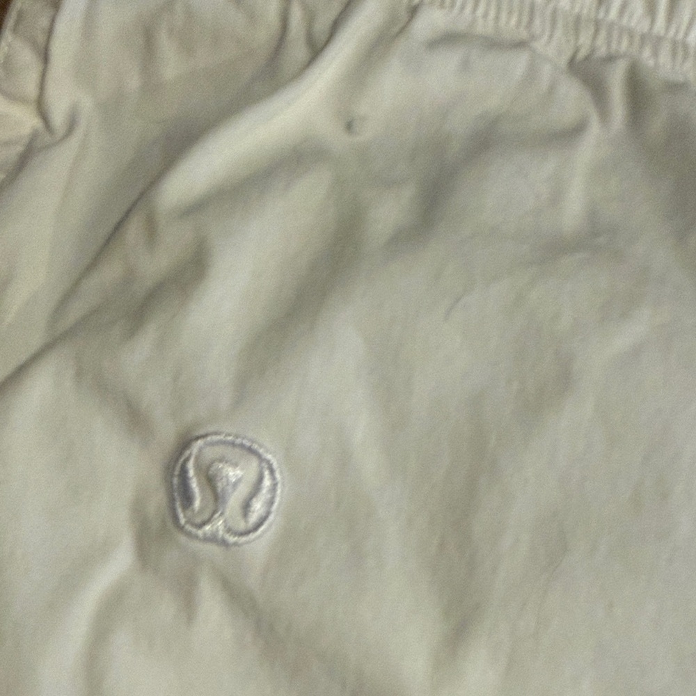 lululemon athletica White Women Poplin Shorts - Picture 2 of 3
